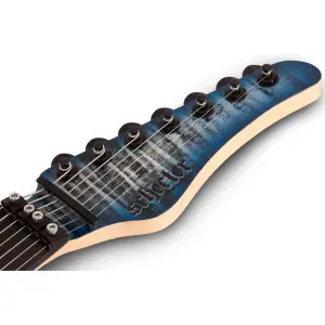 Schecter Sun Valley Super Shredder 7 III Elektro Gitar (Sky Burst) - 6