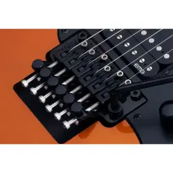 Schecter Sun Valley Super Shredder FR Elektro Gitar (Lambo Orange) - 4