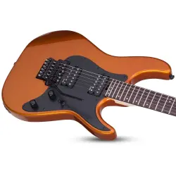 Schecter Sun Valley Super Shredder FR Elektro Gitar (Lambo Orange) - 5