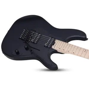 Schecter Sun Valley Super Shredder FR Elektro Gitar (Satin Black) - 5