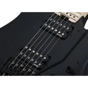 Schecter Sun Valley Super Shredder FR Elektro Gitar (Satin Black) - 8