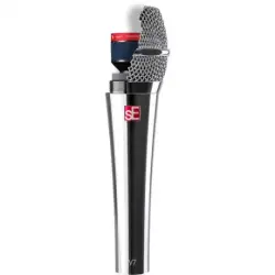 sE Electronics V7 Supercardioid Dynamic Vocal Mikrofonu (Krom) - 3