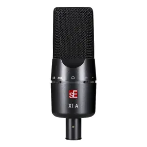 sE Electronics X1-A Geniş Diyaframlı Condenser MikrofonsE Electronics X1 A Stüdyo Kondenser Mikrofon (Siyah) - 2