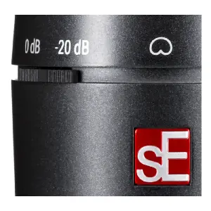 sE Electronics X1-A Geniş Diyaframlı Condenser MikrofonsE Electronics X1 A Stüdyo Kondenser Mikrofon (Siyah) - 6