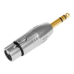 Seetronic MA3FP3 3 Pinli Dişi XLR - 6.3mm Stereo Erkek Jak Çevirici Adaptör - Seetronic