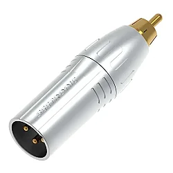 Seetronic MA3MRM 3 Pinli Erkek XLR - RCA Erkek Çevirici Adaptör - Seetronic