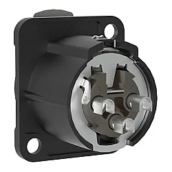 Seetronic MK3F2C-B 3 Pinli Panel Tipi Dişi XLR Konnektör - 2
