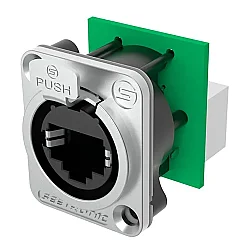 Seetronic SE8FDP Panel Tipi Feedthrough CAT5e RJ45 Şase Konnektörü - Seetronic
