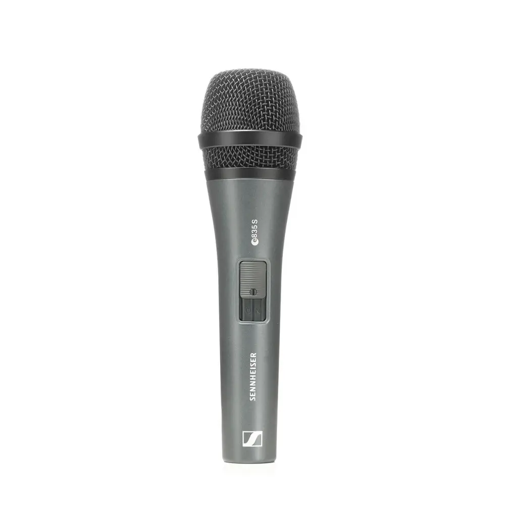 Sennheiser 3-Pack e 835-S Açma/Kapama Anahtarlı El Tipi Kardioid Dinamik Mikrofon Kiti (3'lü Paket) - 3