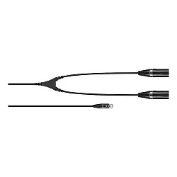 Sennheiser CA 6042 XLR Mini-XLR - 2x XLR Dönüştürücü Adaptör Kablosu - Sennheiser
