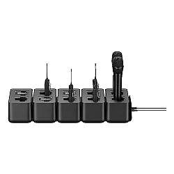Sennheiser CHG 70N-C + PSU KIT Güç Kaynaklı 2 Yuvalı Ağ Şarj Cihazı Seti - 6