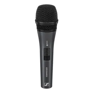 Sennheiser e 835-S Açma/Kapama Anahtarlı El Tipi Kardioid Dinamik Mikrofon - 1