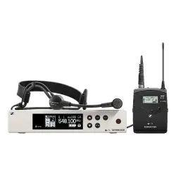 Sennheiser EW 100 G4-ME3 Kablosuz Kardoid Headset Mikrofon Sistemi - Sennheiser