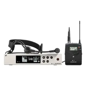 Sennheiser EW 100 G4-ME3 Kablosuz Kardoid Headset Mikrofon Sistemi - 1