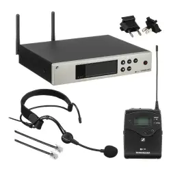 Sennheiser EW 100 G4-ME3 Kablosuz Kardoid Headset Mikrofon Sistemi - 2