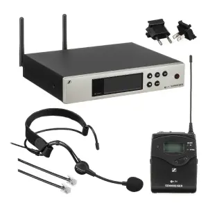 Sennheiser EW 100 G4-ME3 Kablosuz Kardoid Headset Mikrofon Sistemi - 2