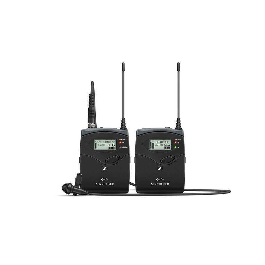 Sennheiser - Sennheiser ew 112P G4-A Kamera Tipi Kablosuz Yaka Mikrofonu