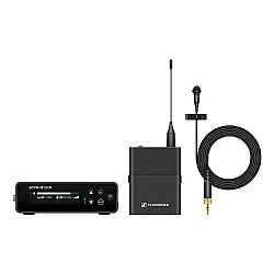 Sennheiser EW-DP ME 2 SET Kamera Üstü Dijital Kablosuz Çok Yönlü Yaka Mikrofonu Sistemi - Sennheiser