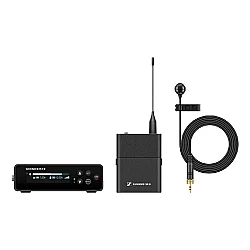 Sennheiser EW-DP ME 4 SET Kamera Üstü Dijital Kablosuz Kardioid Yaka Mikrofonu Sistemi - Sennheiser