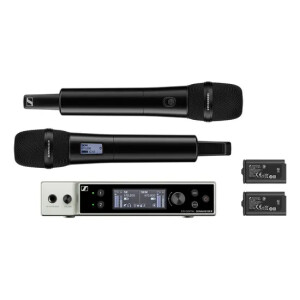 Sennheiser EW-DX 835-S SET - İki El Mikrofonu ve MMD 835 Kapsüllü Çift Kanallı Dijital Kablosuz Sistem - Sennheiser