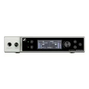 Sennheiser EW-DX 835-S SET - İki El Mikrofonu ve MMD 835 Kapsüllü Çift Kanallı Dijital Kablosuz Sistem (R1-9: 520 ila 607 MHz) - 4