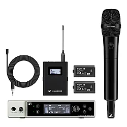 Sennheiser EW-DX MKE 2 / 835-S SET İki Kanallı Dijital Kablosuz Combo Mikrofon Sistemi - Sennheiser