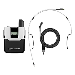 Sennheiser SL Bodypack - HM 1 Kit DW-3 Telsiz Kafa Mikrofonu Seti - Sennheiser