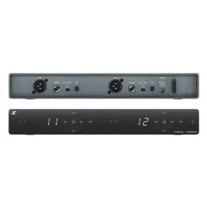 Sennheiser XSW 1-835 DUAL-B Çiftli Kablosuz Vokal Mikrofonu - 2