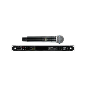 Shure AD24D/BETA58 Kablosuz Mikrofon Sistemi (2'li Paket) - Shure