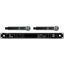 Shure AD24D/BETA58 Kablosuz Mikrofon Sistemi (2'li Paket) - 1