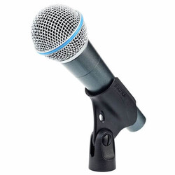 Shure Beta 58A Süperkardioid Dinamik Vokal Mikrofon - 3