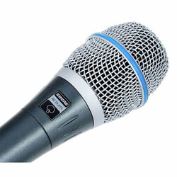 Shure Beta 87A Süpercardioid El Tipi Vokal Mikrofon - 3