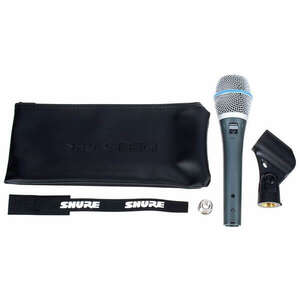 Shure Beta 87A Süpercardioid El Tipi Vokal Mikrofon - 5