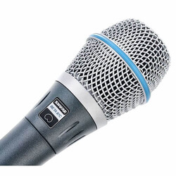 Shure BETA 87C Kardioid Condenser El Tipi Vokal Mikrofon - 3