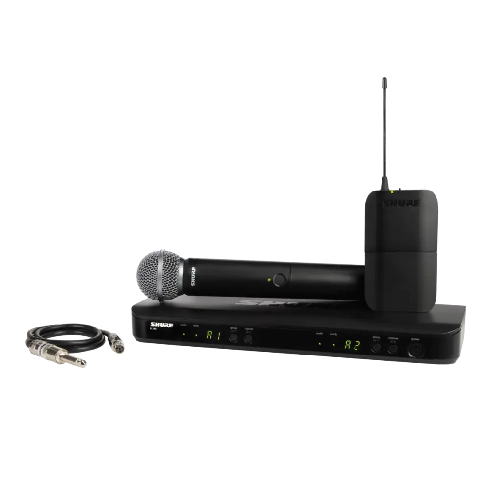 Shure BLX1288E/SM58 Kablosuz Gitar Kombo Sistemi - Shure