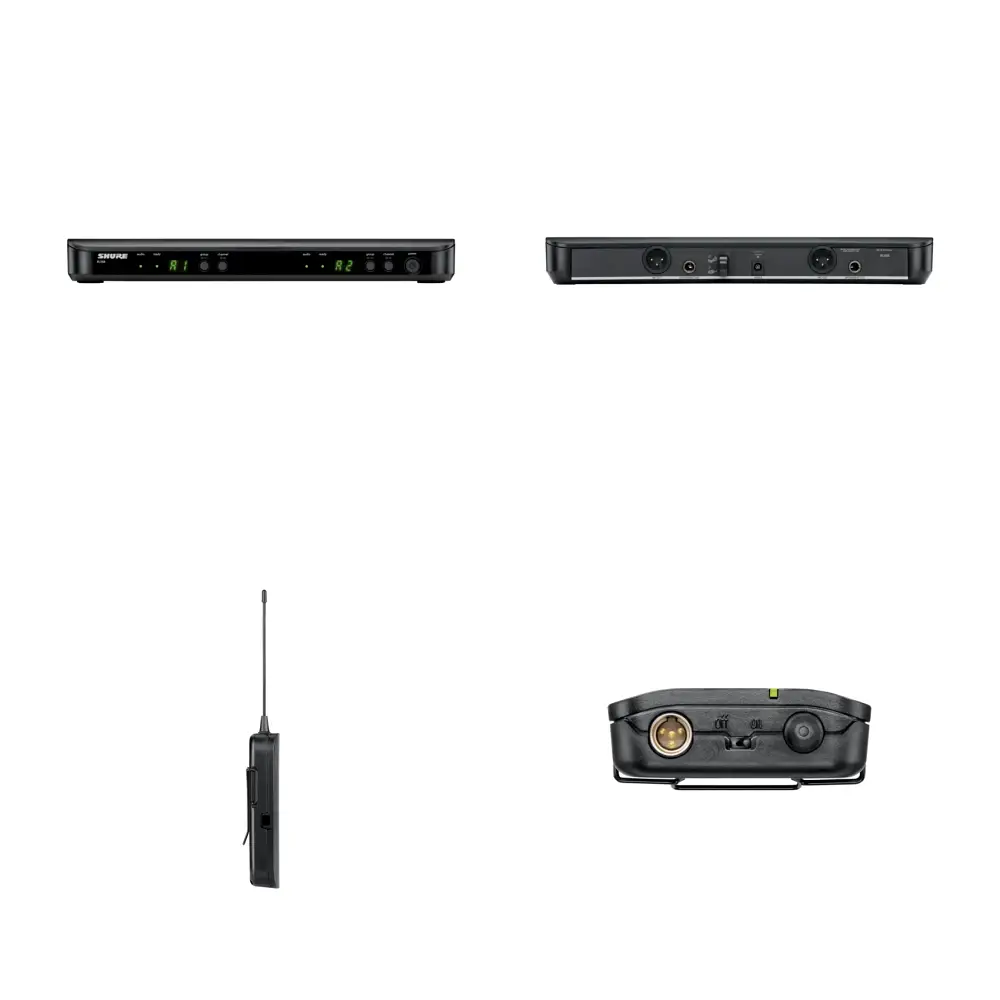 Shure BLX1288E/CVL PG58 El Tipi ve CVL Yaka Telsizi ile Kablosuz Kombo Sistem - 5