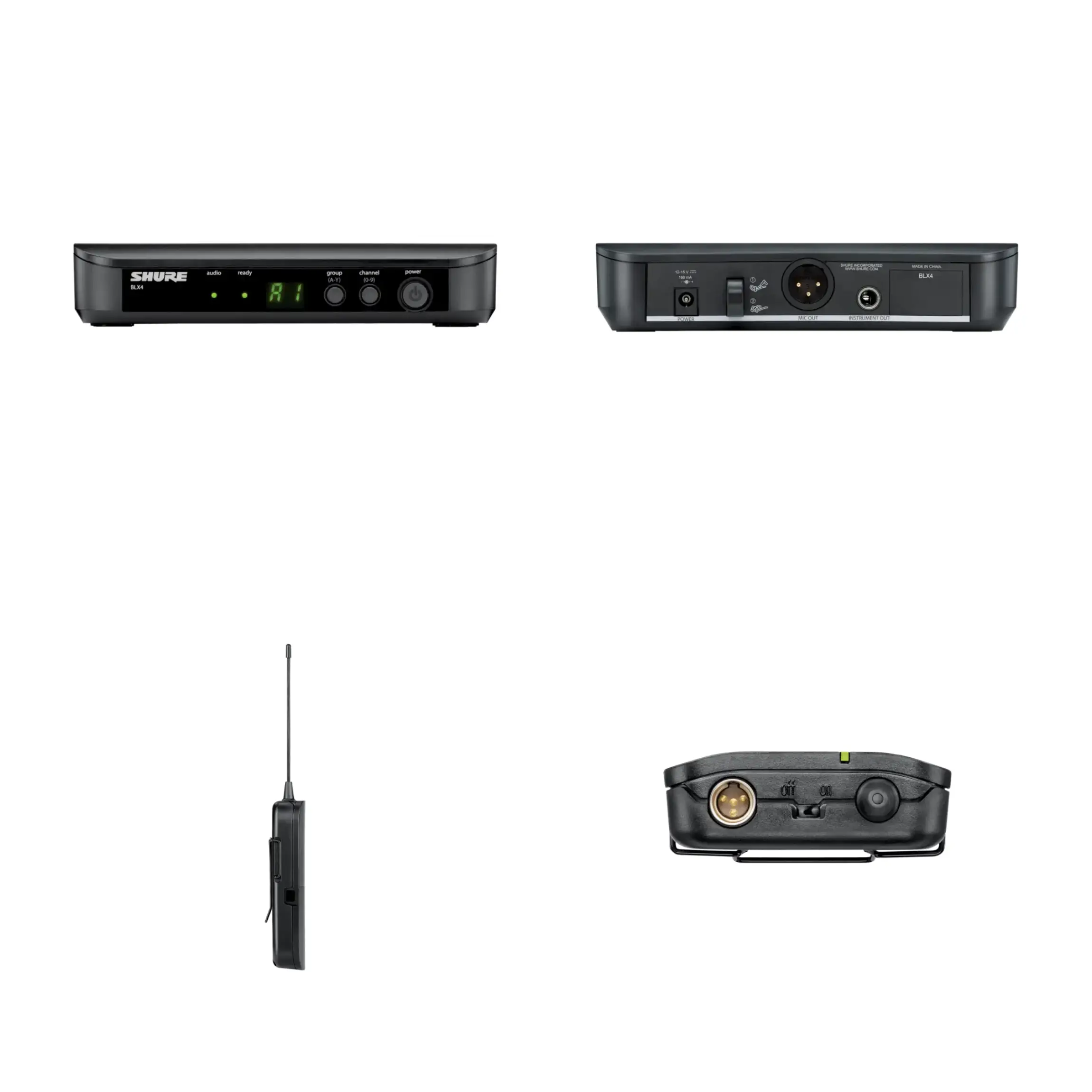 Shure BLX14E/P31 Mikrofonlu Kablosuz Kulaklık Sistemi - 4