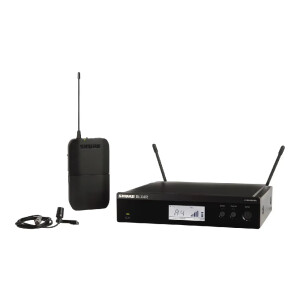 Shure BLX14RE/CVL Kablosuz Rack-Montaj Yaka Mikrofonlu Sunum Sistemi - Shure