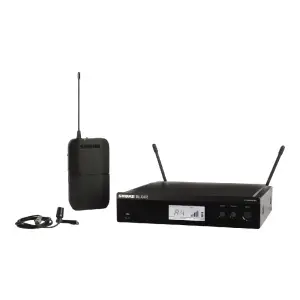 Shure BLX14RE/CVL Kablosuz Rack-Montaj Yaka Mikrofonlu Sunum Sistemi - 1