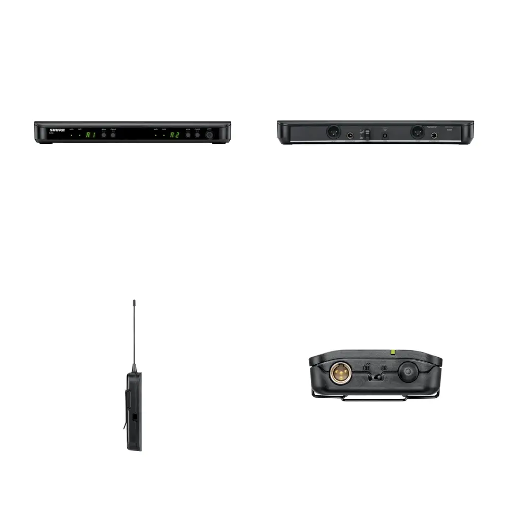 Shure BLX188E/SM35 Mikrofonlu Kablosuz Çift Sunucu Sistemi - 5