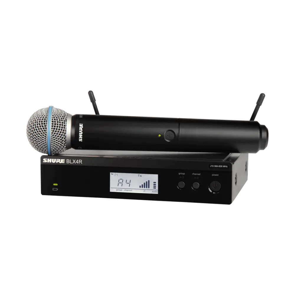 Shure BLX24RE/B58 Kablosuz Rack Tipi Vokal Sistemi - Shure