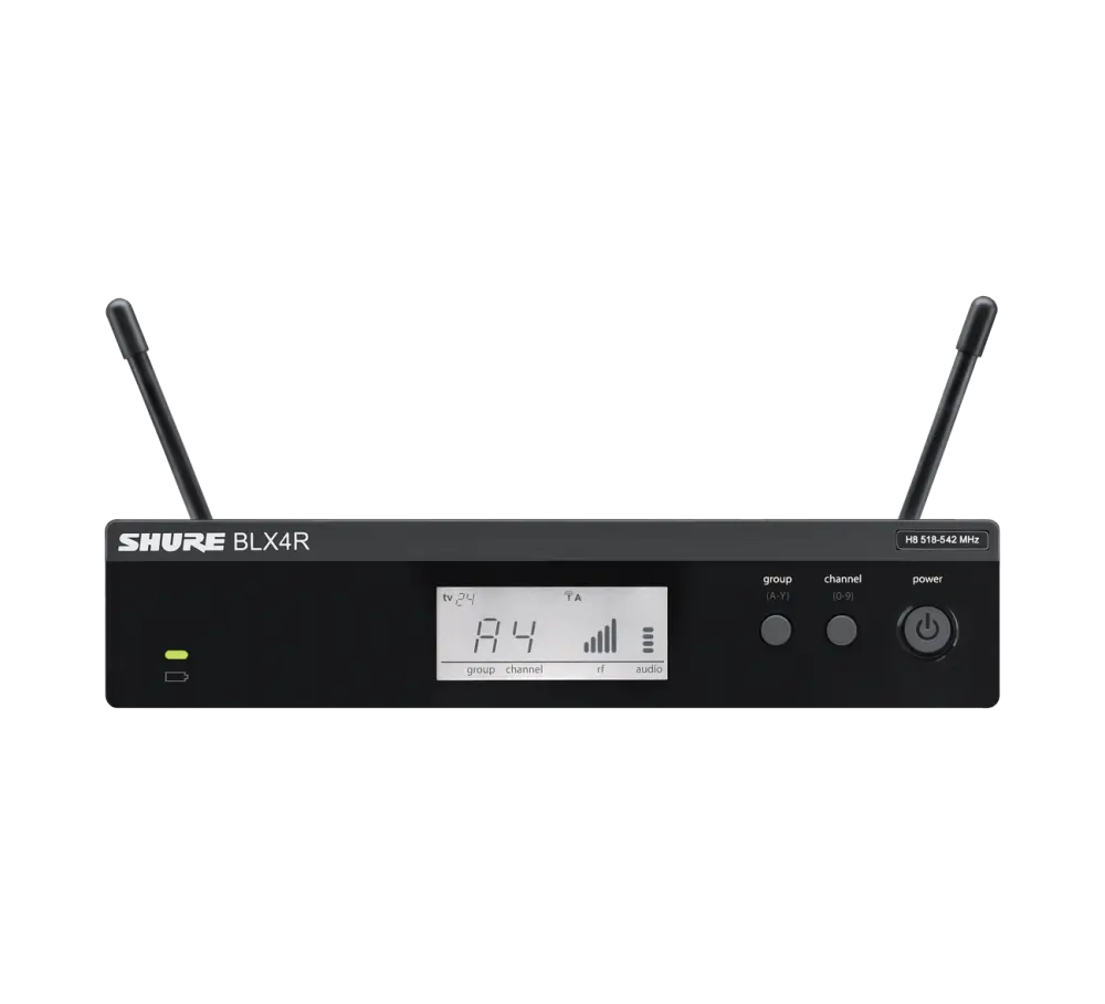 Shure BLX24RE/PG58 Kablosuz Rack Tipi Vokal Sistemi - 3