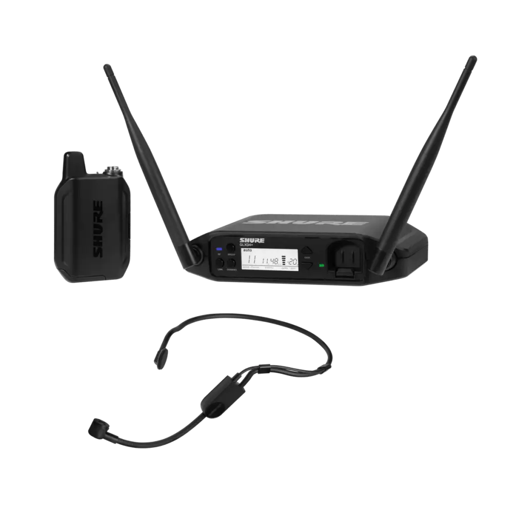 Shure GLXD14E/PGA31 Mikrofonlu Dijital Kablosuz Kulaklık Sistemi - 1