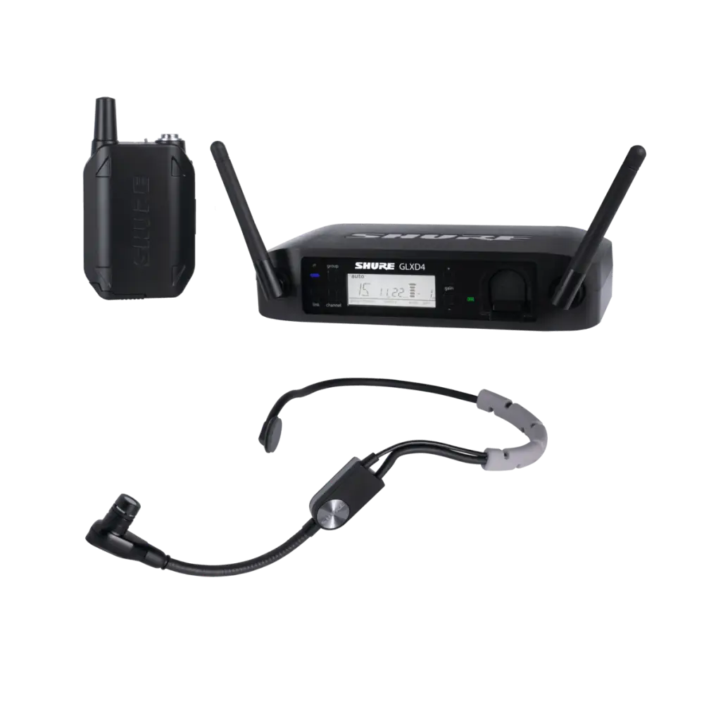 Shure GLXD14E/SM35 Mikrofonlu Dijital Kablosuz Kulaklık Sistemi - 1