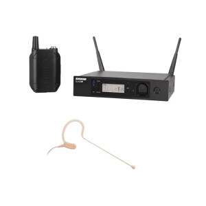 Shure GLXD14RE/MX53 Mikrofonlu Dijital Kablosuz Rack Sistemi - Shure