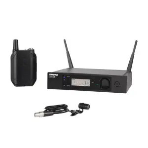 Shure GLXD14RE/85 WL185 Yaka Mikrofonlu Dijital Kablosuz Rack Sistemi - 1