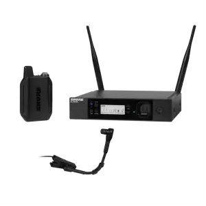 Shure GLXD14RE/B98 BETA®98H Esnek Gooseneck Mikrofonlu Dijital Kablosuz Rack Sistemi - 1