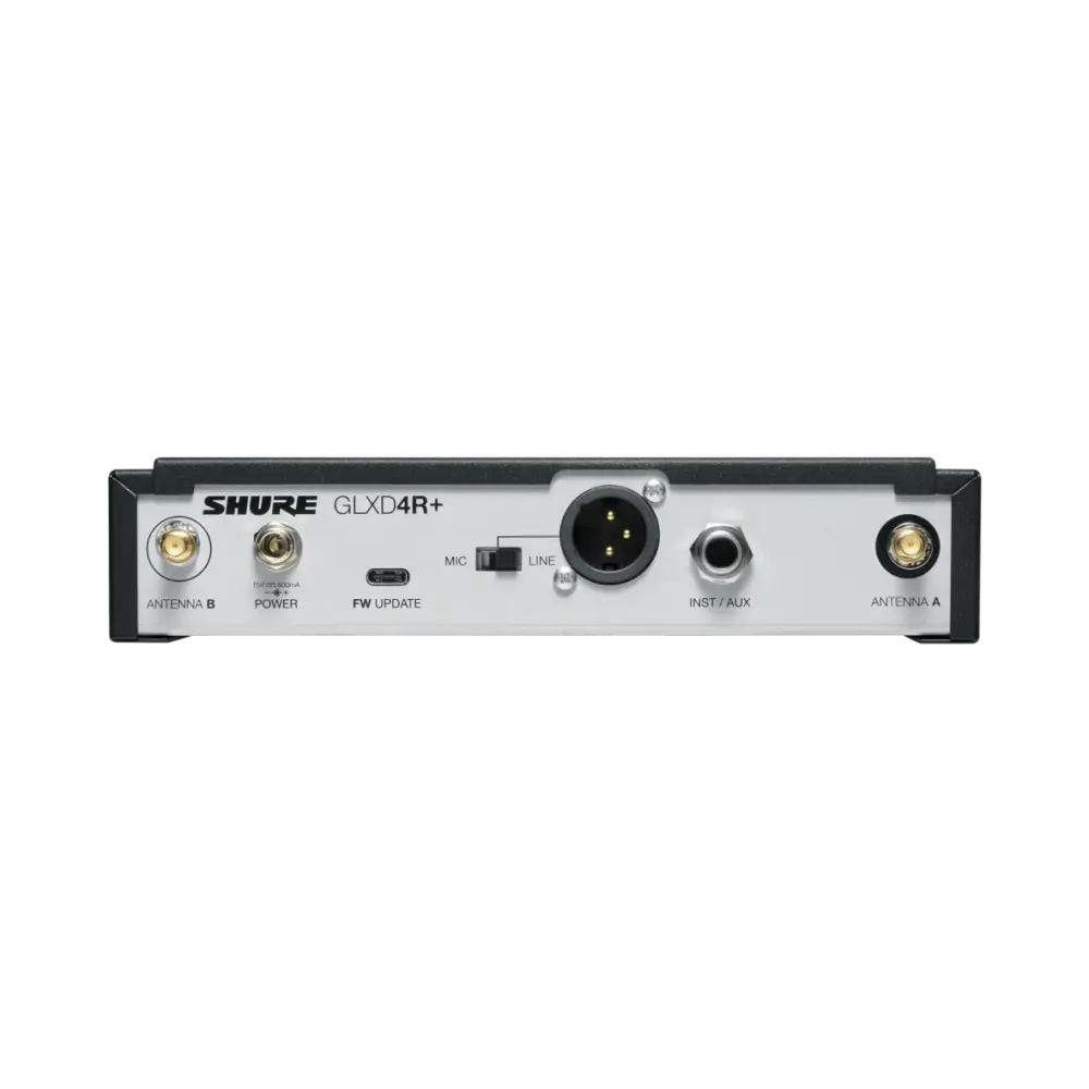Shure GLXD24E/B58 Vokal Mikrofonlu Dijital Kablosuz Rack Sistemi - 4