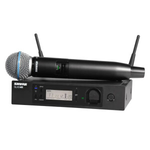 Shure GLXD24RE/B58 Vokal Mikrofonlu Dijital Kablosuz Rack Sistemi - Shure