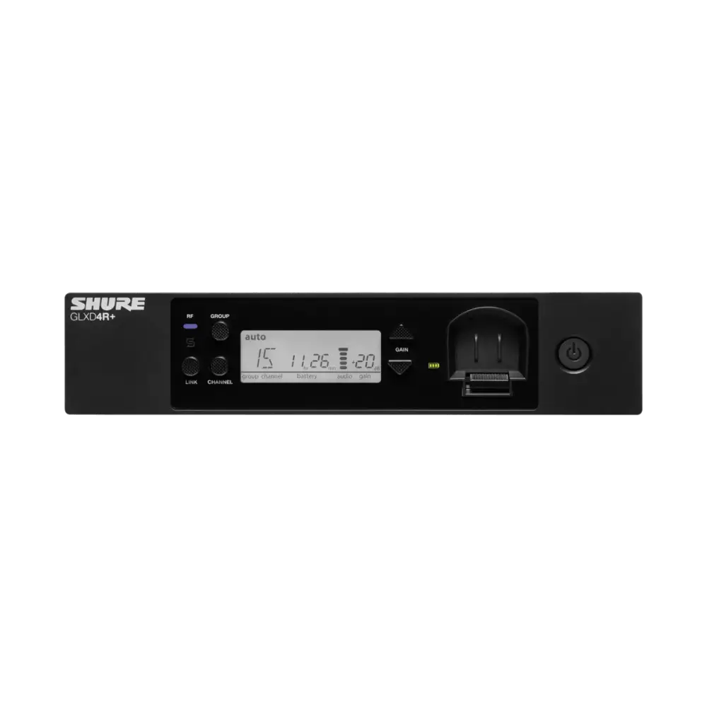 Shure GLXD24RE/SM58 Vokal Mikrofonlu Dijital Kablosuz Rack Sistemi - 3